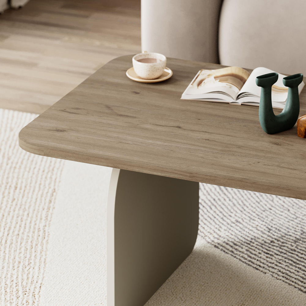Decortie Pietra Sandstone and Sepet Coffee Table Image 3