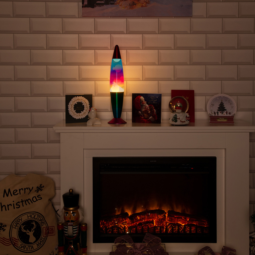 Global Gizmos Rainbow Lava Lamp 16 inch Image 4
