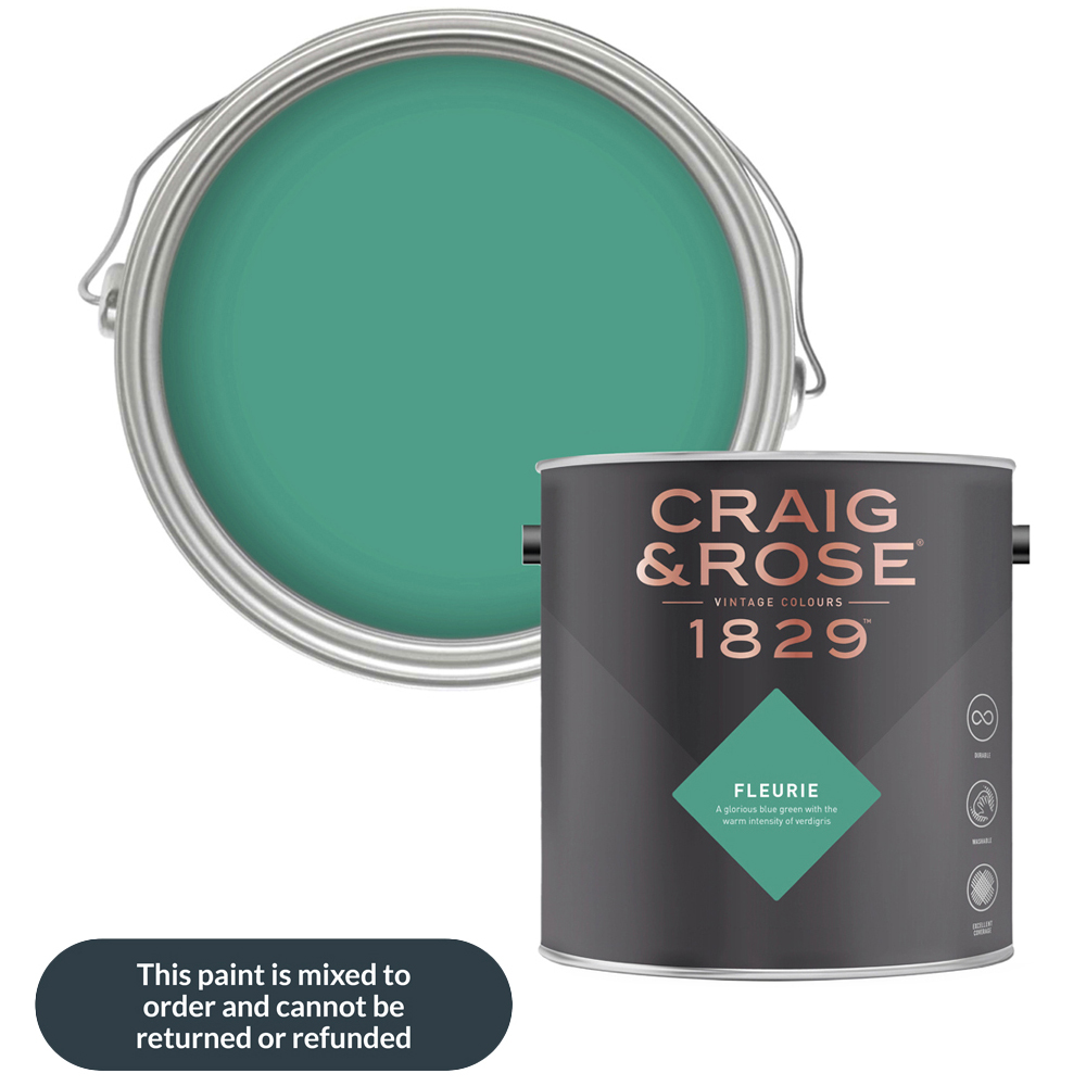 Craig & Rose Walls and Ceilings Fleurie Chalky Emulsion Paint 5L Image 1