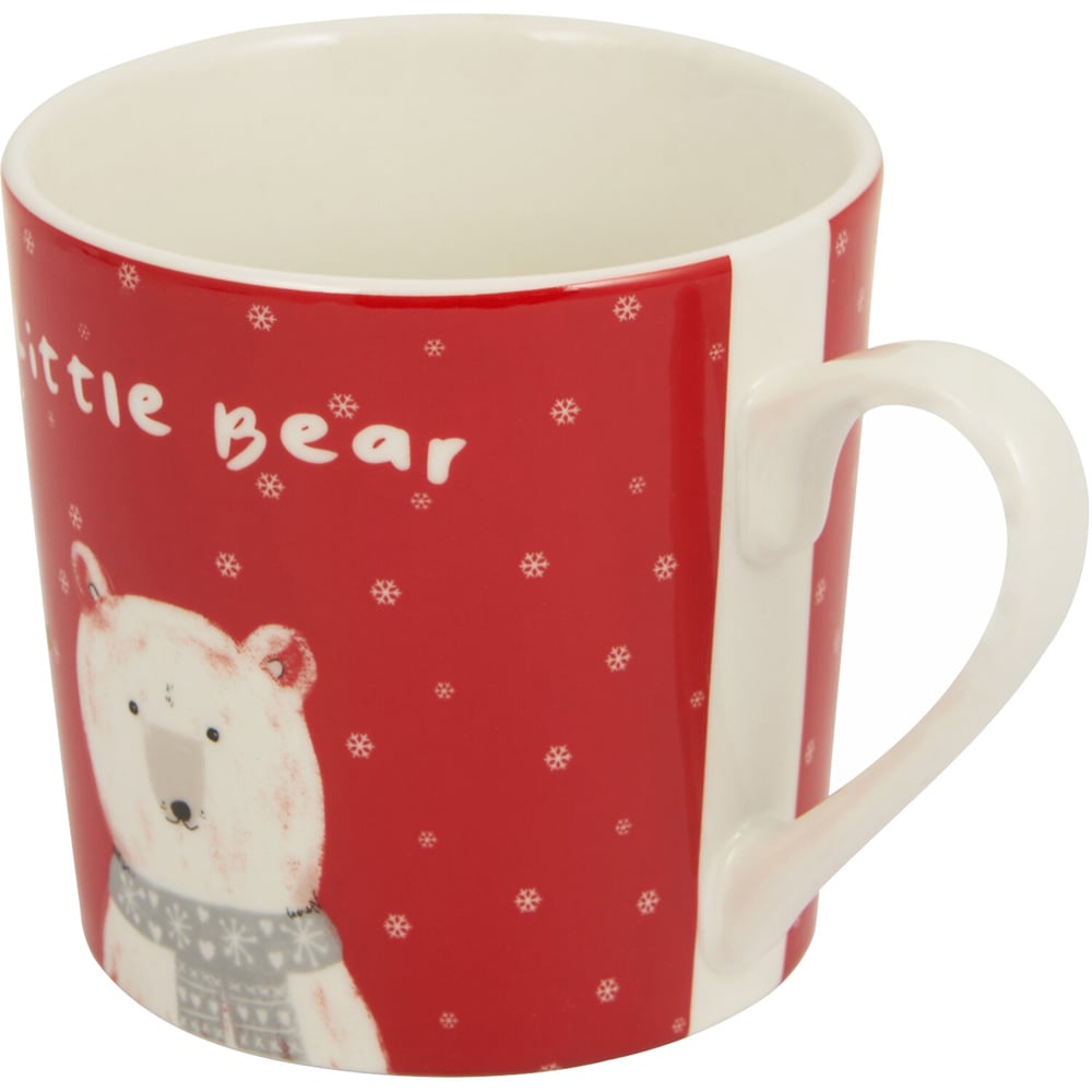 Little Bear Conical Mug - Red Image 2