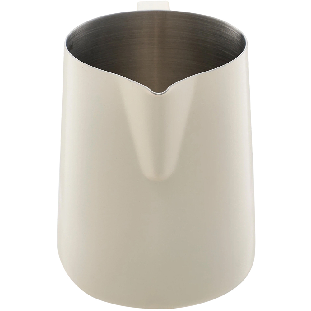 Living and Home White Stainless Steel Milk Frothing Jug 350ml Image 4
