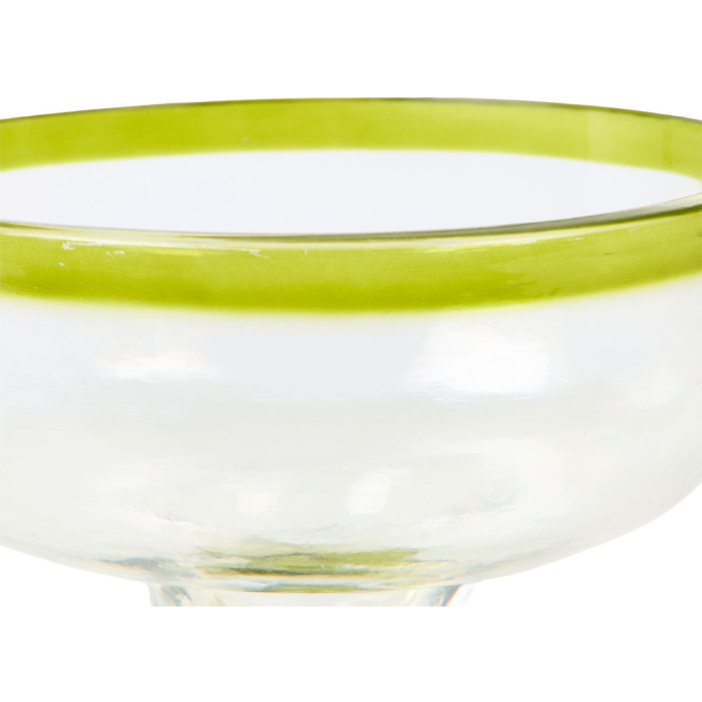 Casablanca Cactus Coupe Glass Green Image 5