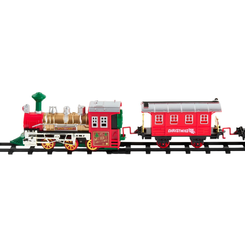 Musical Christmas Train Set Image 5