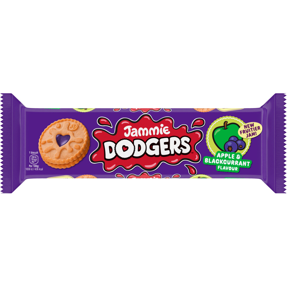 Jammie Dodgers Apple and Blackcurrant Flavour 140g Image