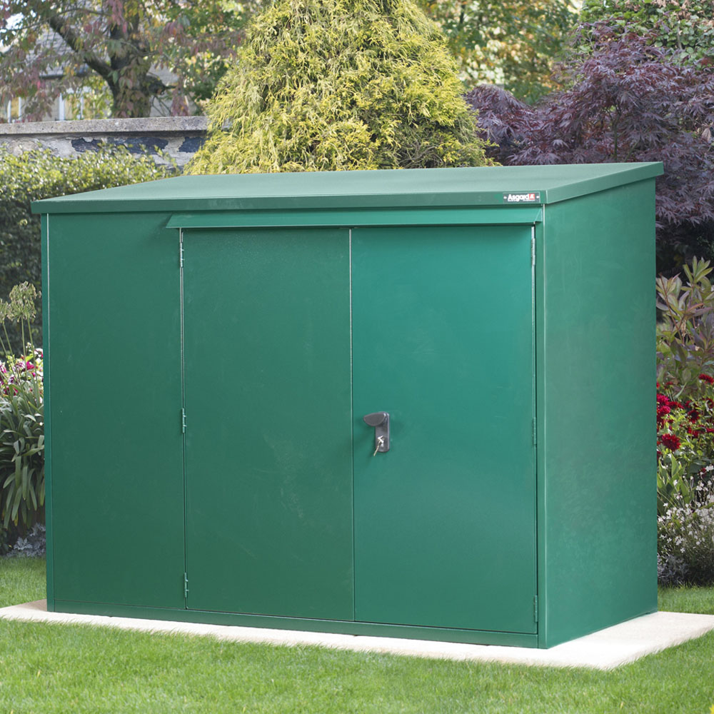 Asgard Annexe Secured by Design 6 x 3ft Double Door Cream Garden Shed Image 9