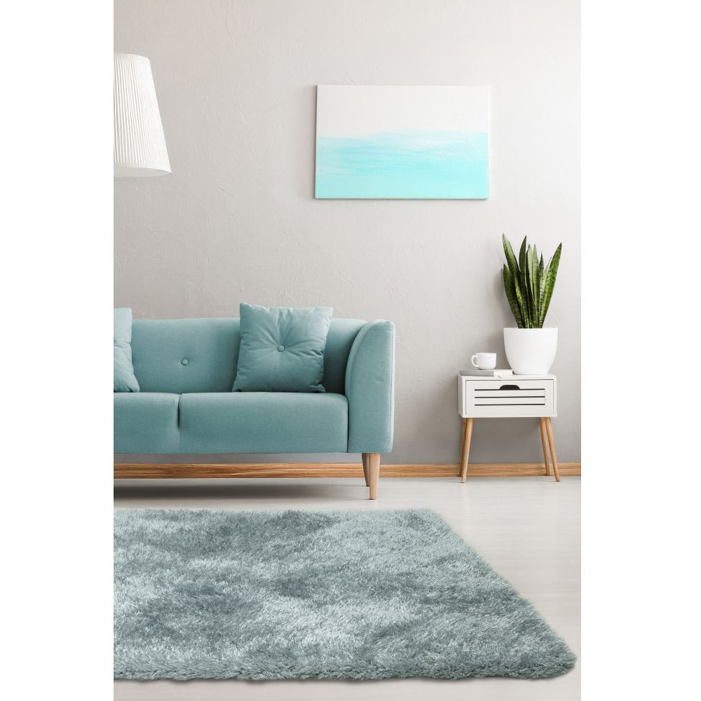 Homemaker Opulence Duck Egg Shaggy Rug 160 x 230cm Image 5