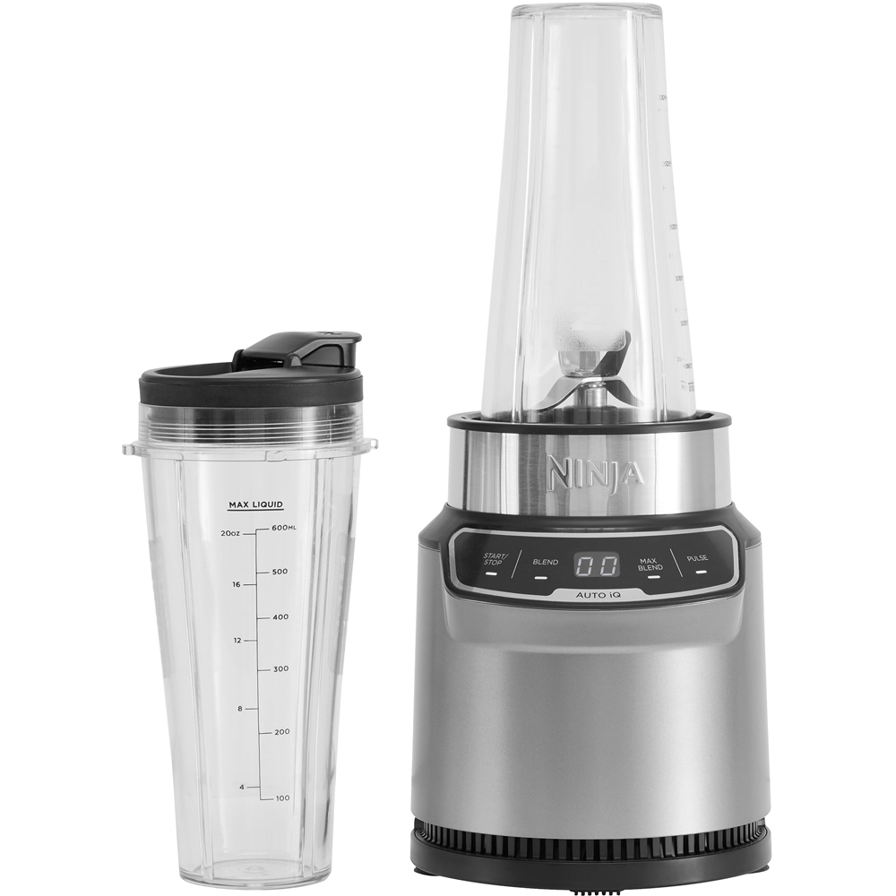 Ninja Auto-iQ Black and Silver Blender Image 3