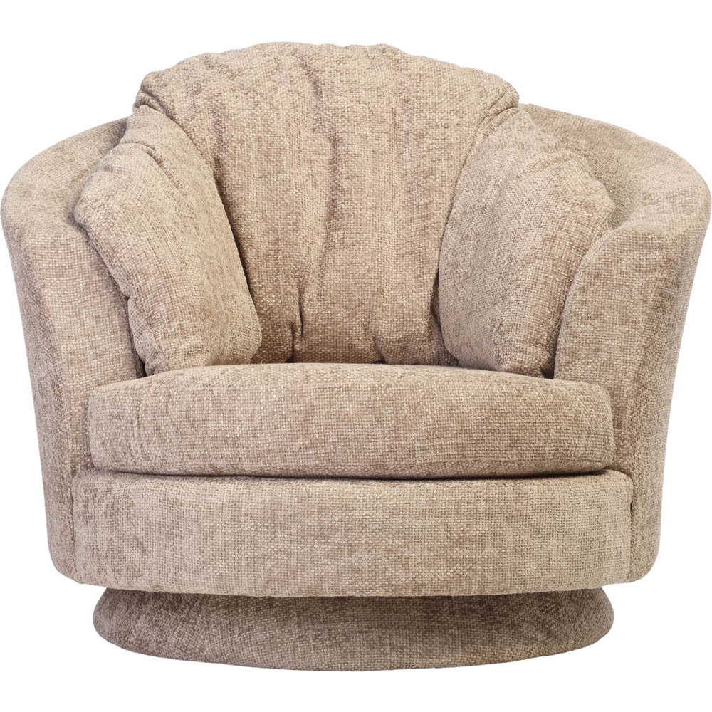 Desser Furniture Alston Jubilee Linen Swivel Tub Chair Image 3