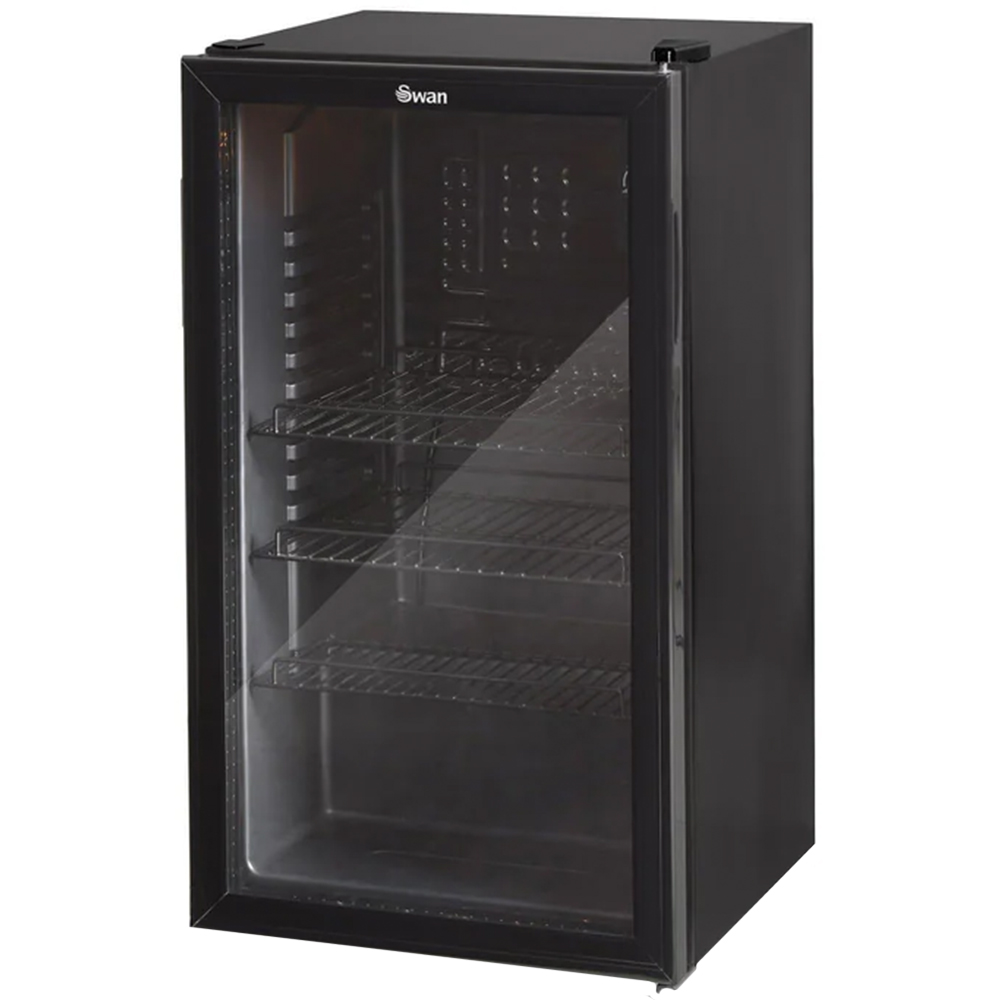 Swan Black 80L Undercounter Fridge Image 1