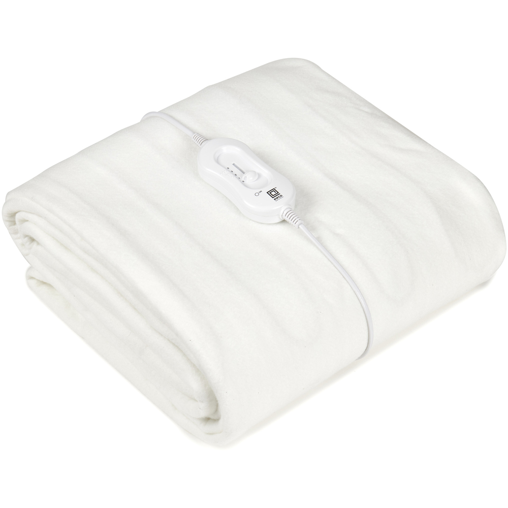 Pifco Double White Electric Blanket Image 1