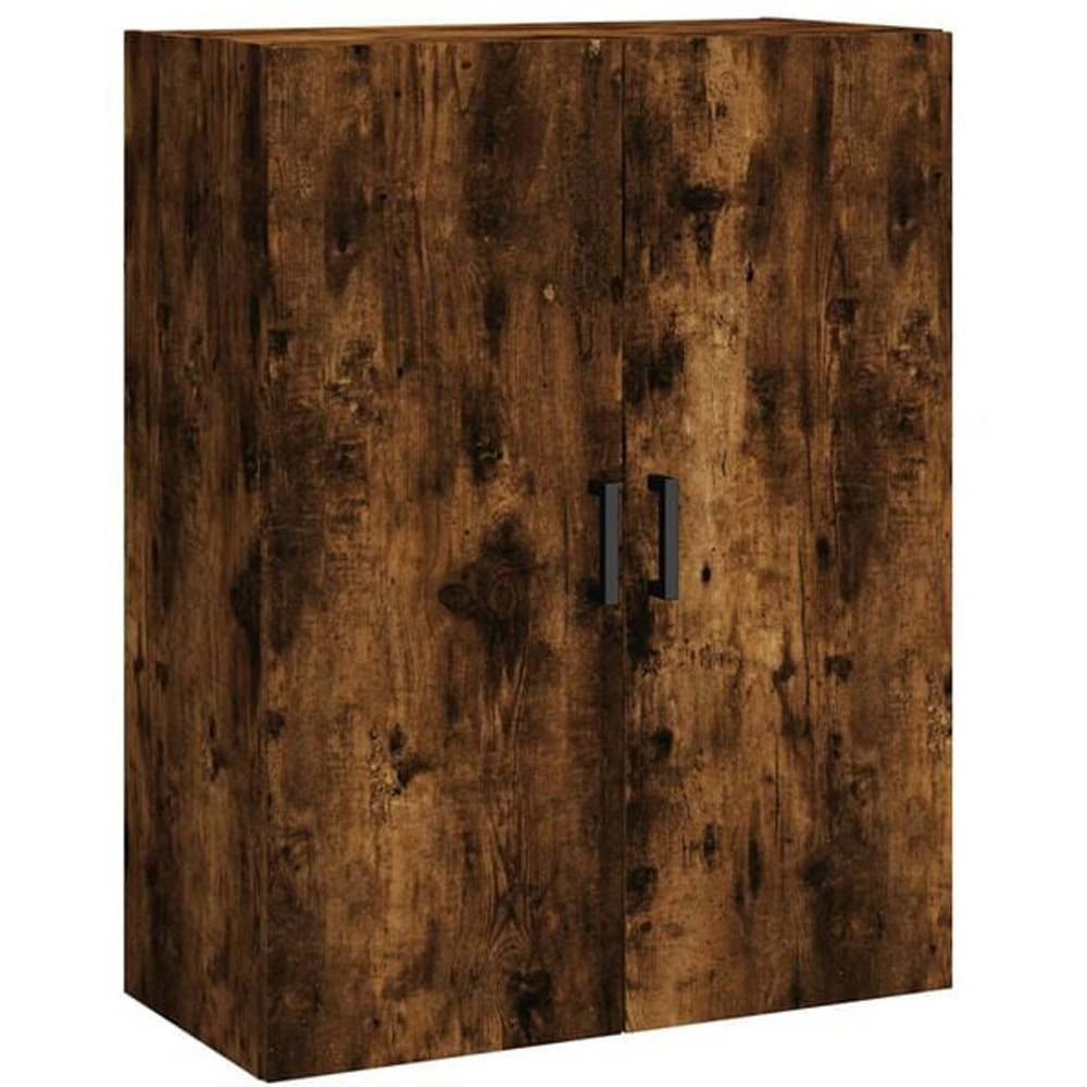 vidaXL 4 Door Smoked Oak Highboard Image 4