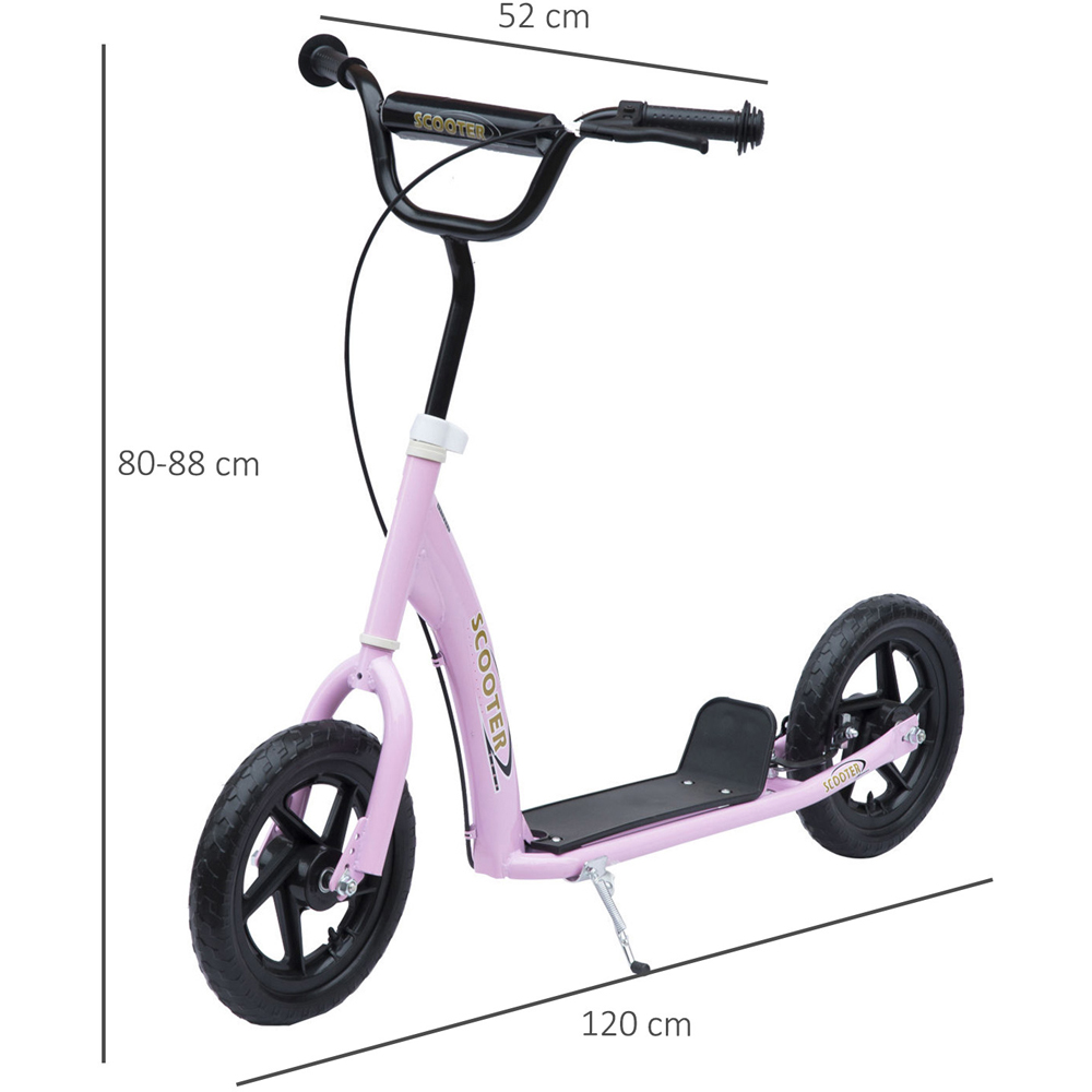 Tommy Toys 12 Inch Pink Kids Push Scooter Image 5