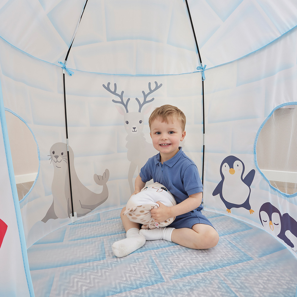 Liberty House Toys Kids Arctic Play Tent and Play Mat Set Image 5