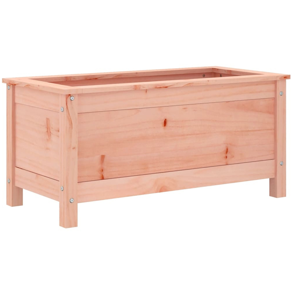 vidaXL Brown Solid Douglas Wood Garden Planter 39 x 82.5 x 40cm Image 1