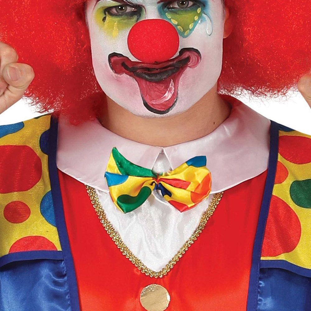 Fiestas Guirca Multicolour Clown Halloween Costume 46 to 48 Years Image 3