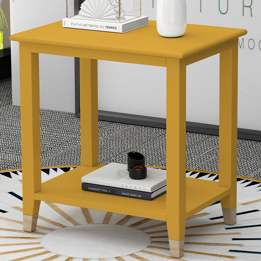 Palazzi Mustard Side Table Image 1