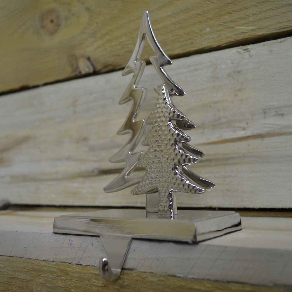 Premier Metal Christmas Tree Christmas Stocking Hanger Image 7