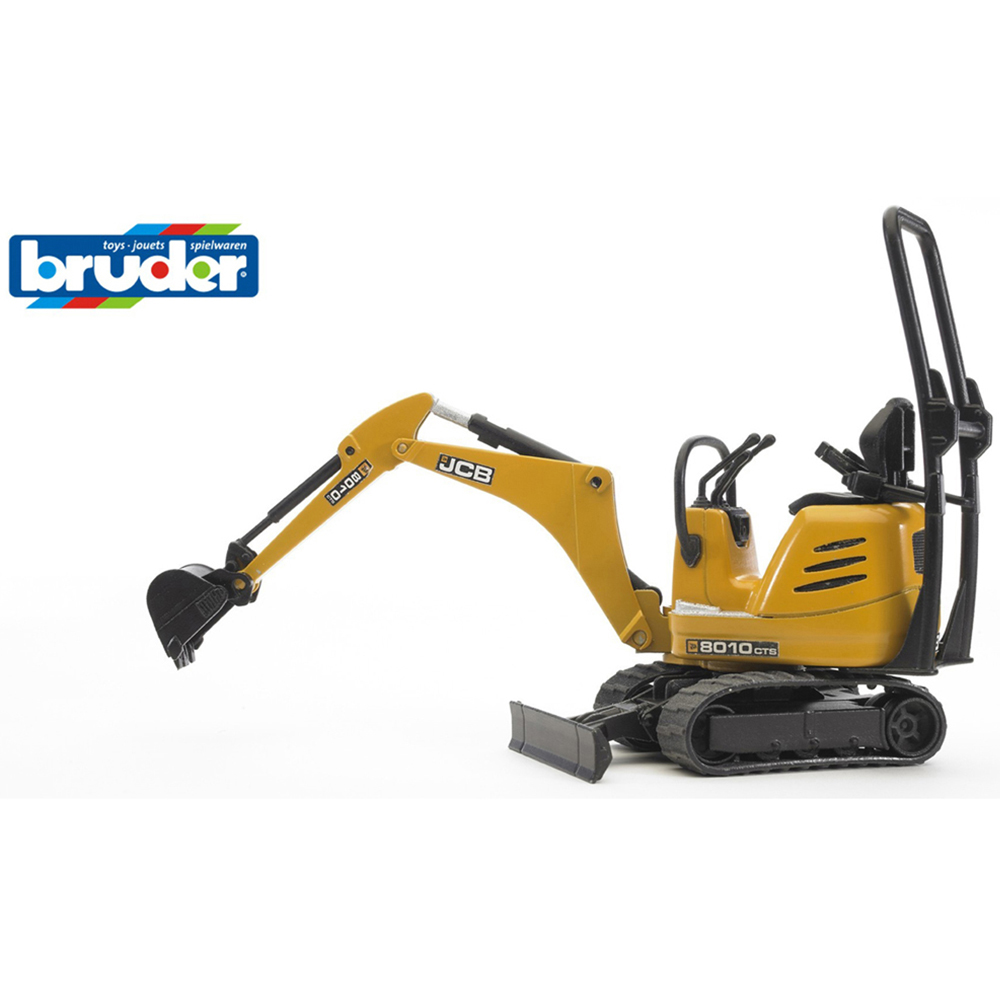 Bruder Kids bworld 8010 CTS JCB Micro Excavator Playset Model Image 4