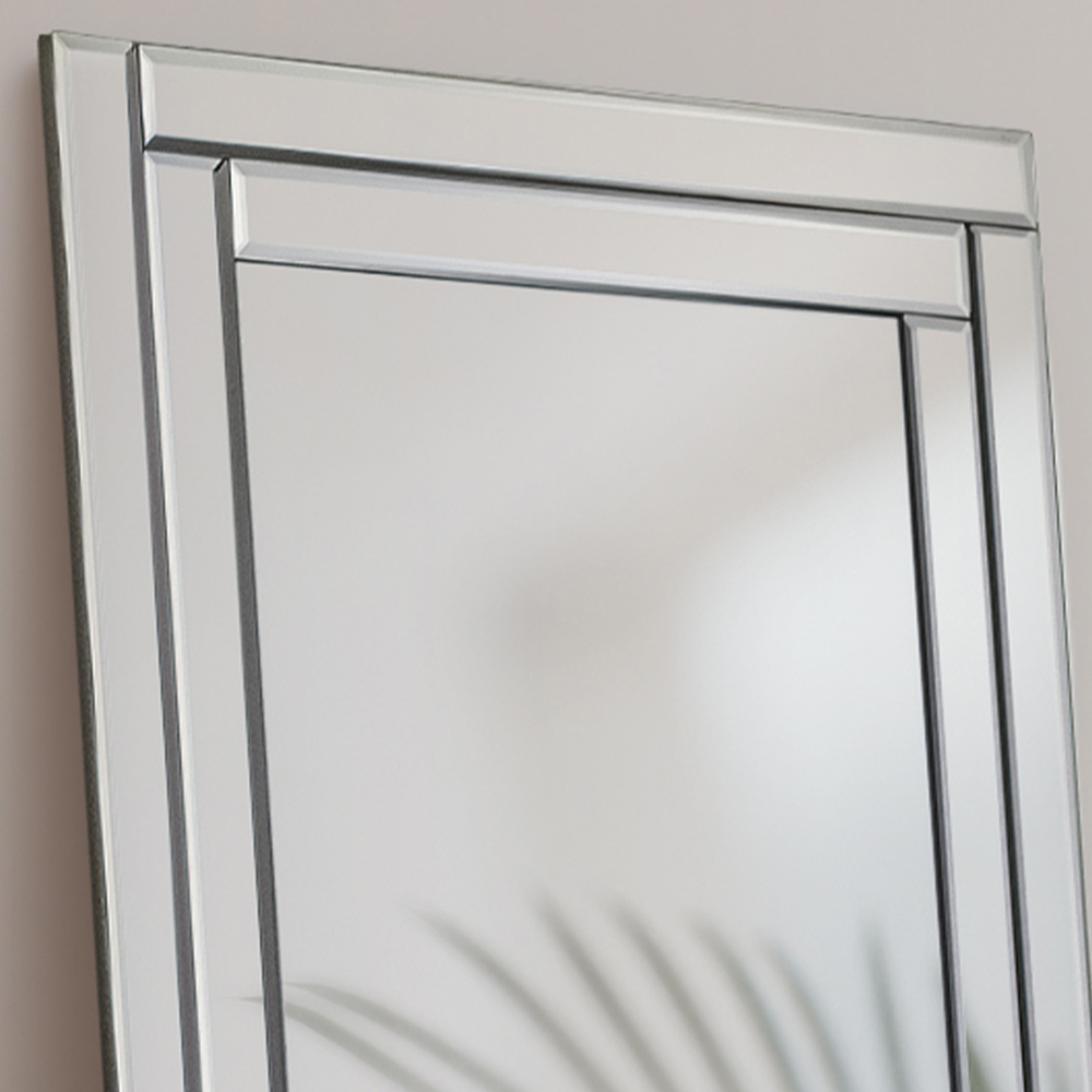 Julian Bowen Deco Frameless Dress Mirror Image 3