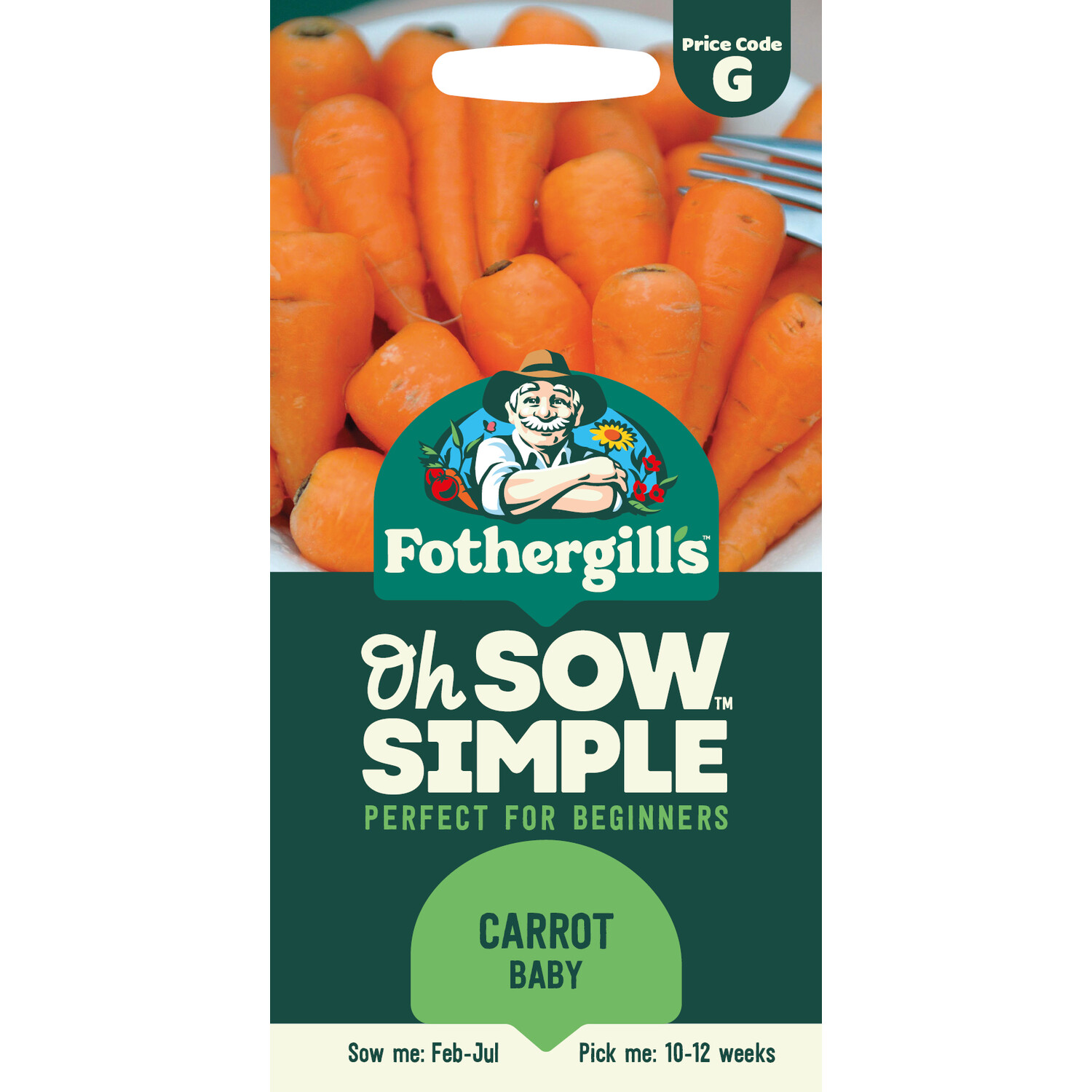 Carrot Baby Seeds Image 1