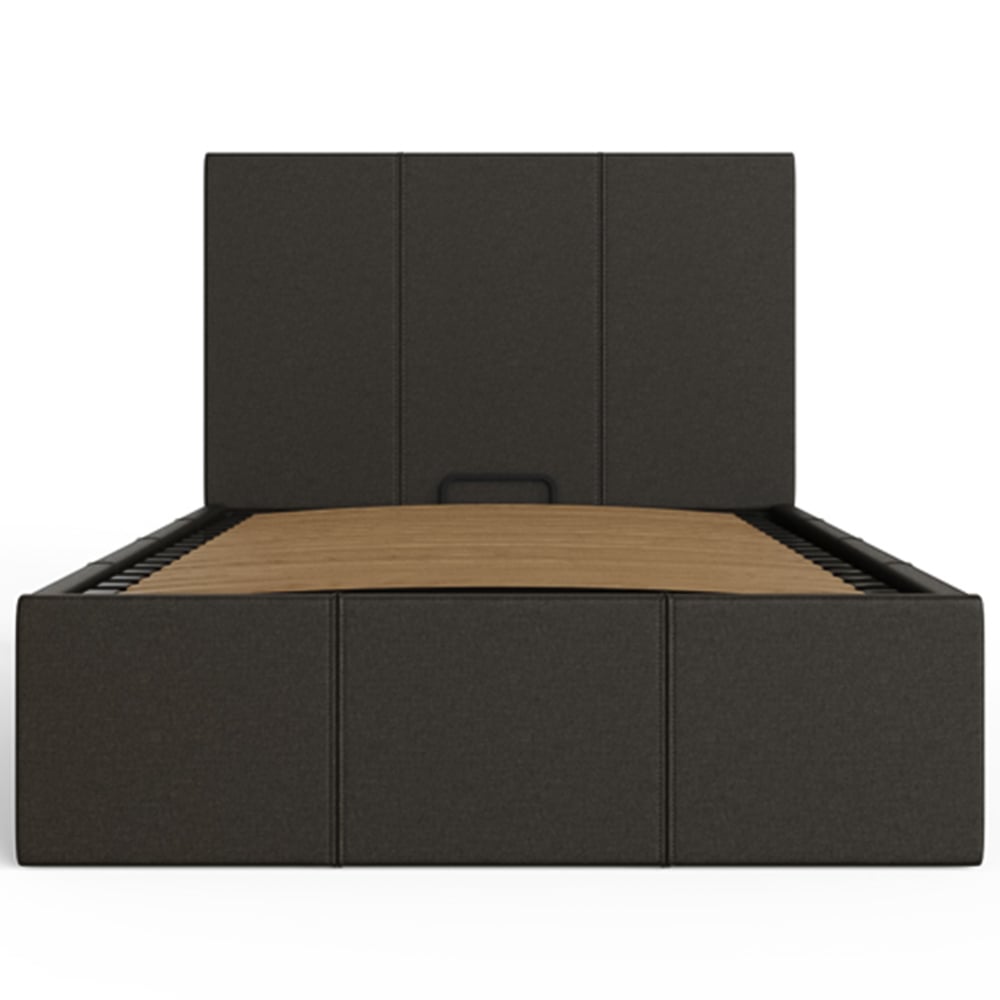 GFW Single Grey Side Lift Ottoman Bed Image 5