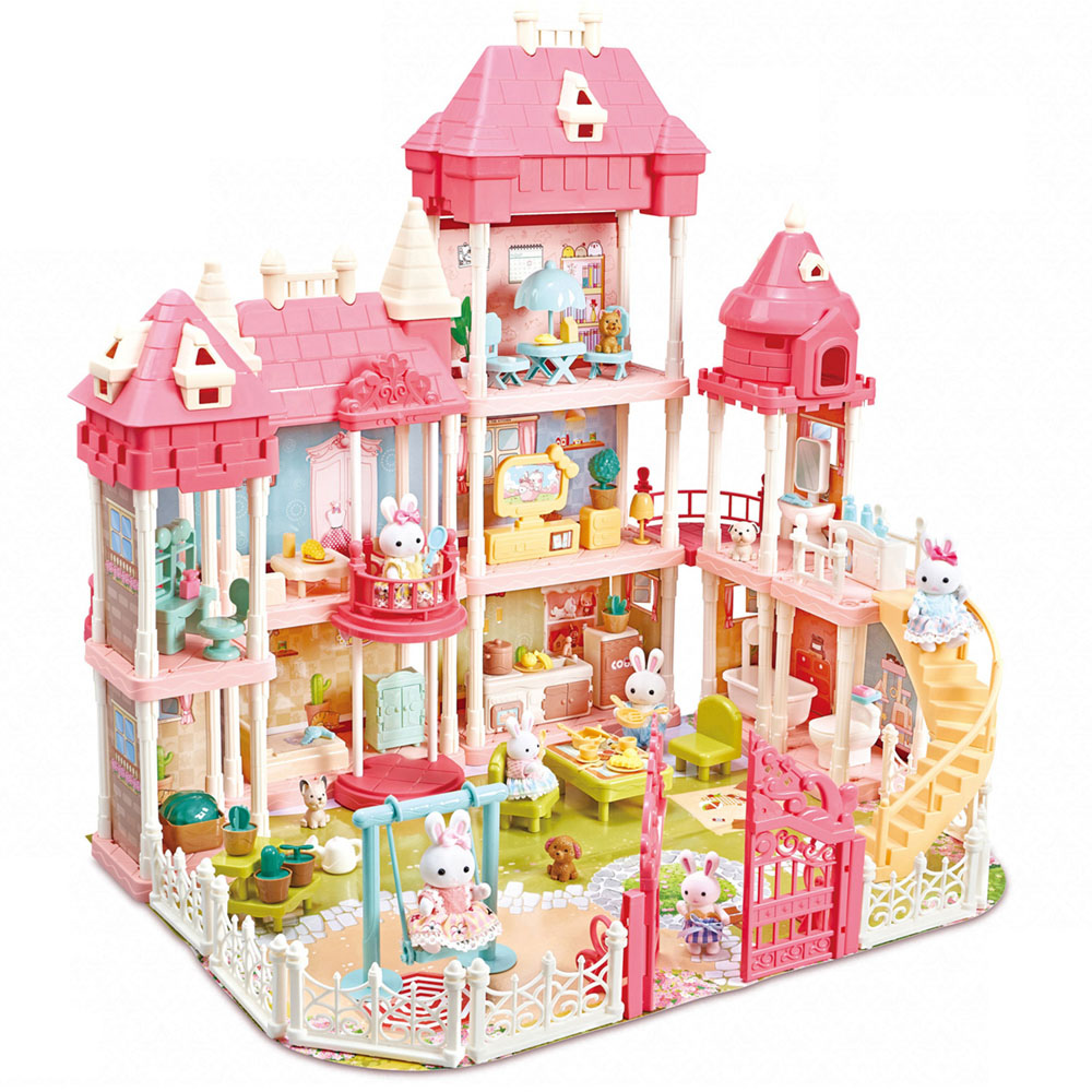 Dreamy Bunnies Mansion Playset Image 2