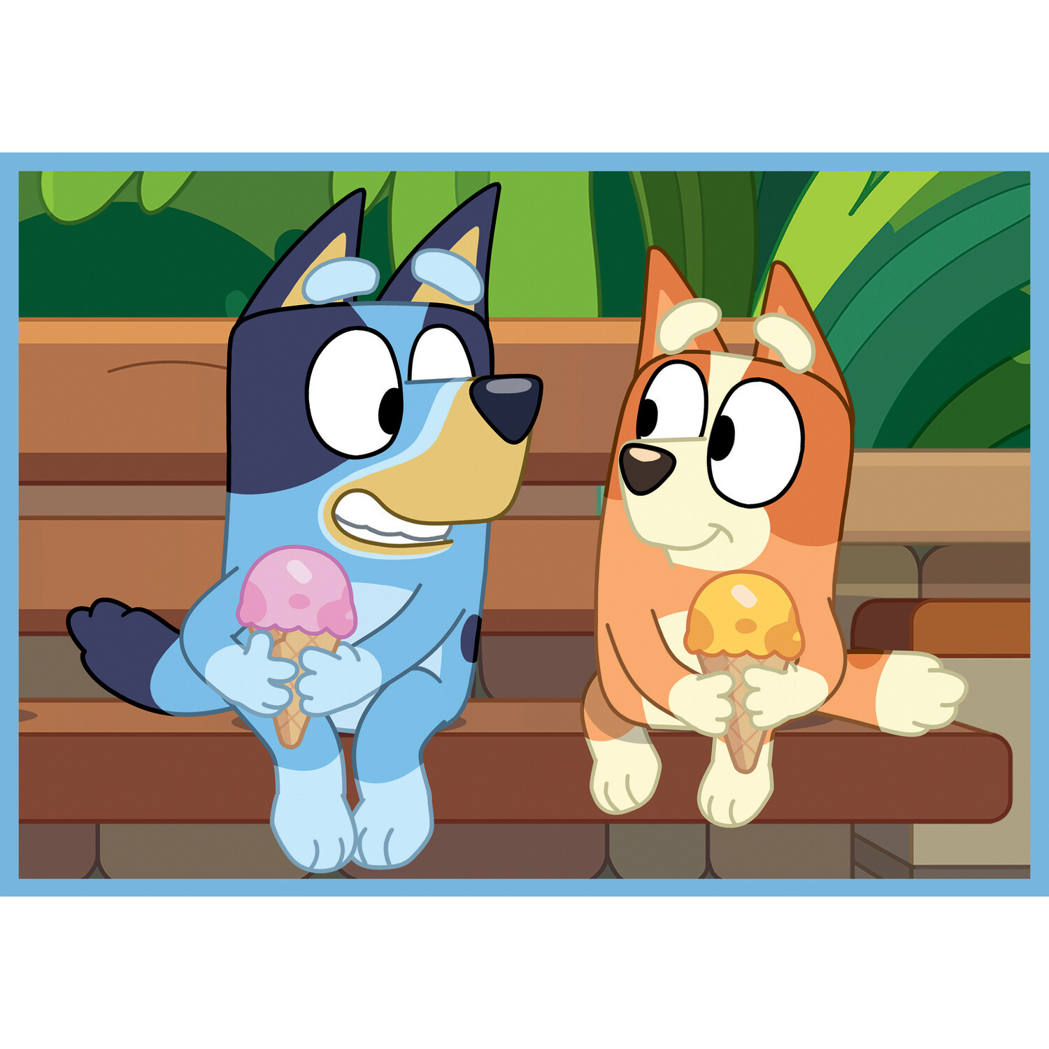 4 in 1 Bluey and His World Jigsaw Puzzle Image 5