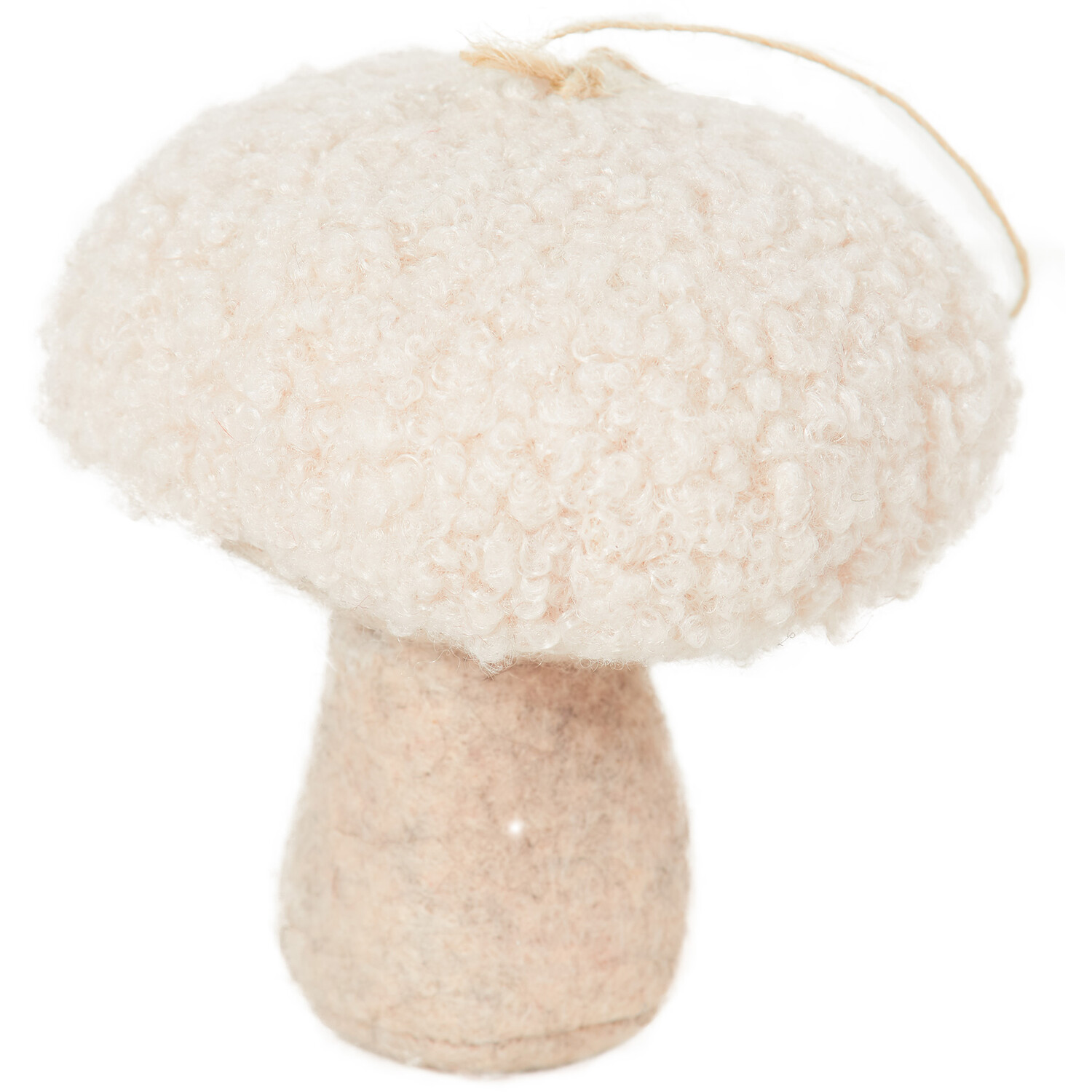 Set of 3 Knitted Autumnal Mushrooms - Natural Image 3