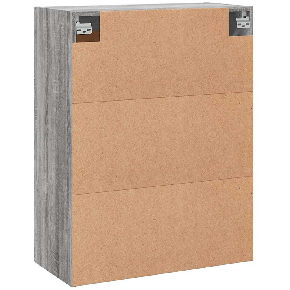 vidaXL 2 Door Grey Sonoma Wall Mounted Cabinet Set of 2 Image 8