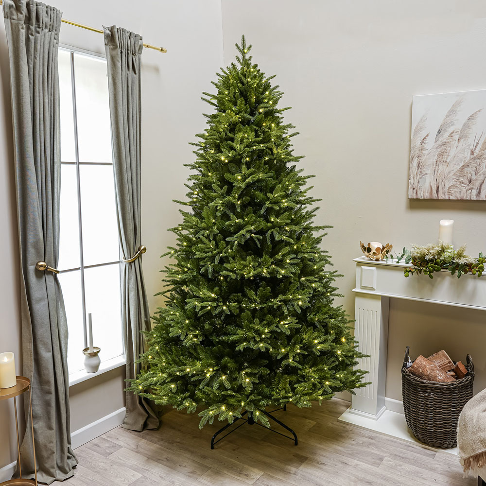 The Christmas Centre Pre-Lit Winchester Fir Artificial Xmas Tree 6.5ft Image 9