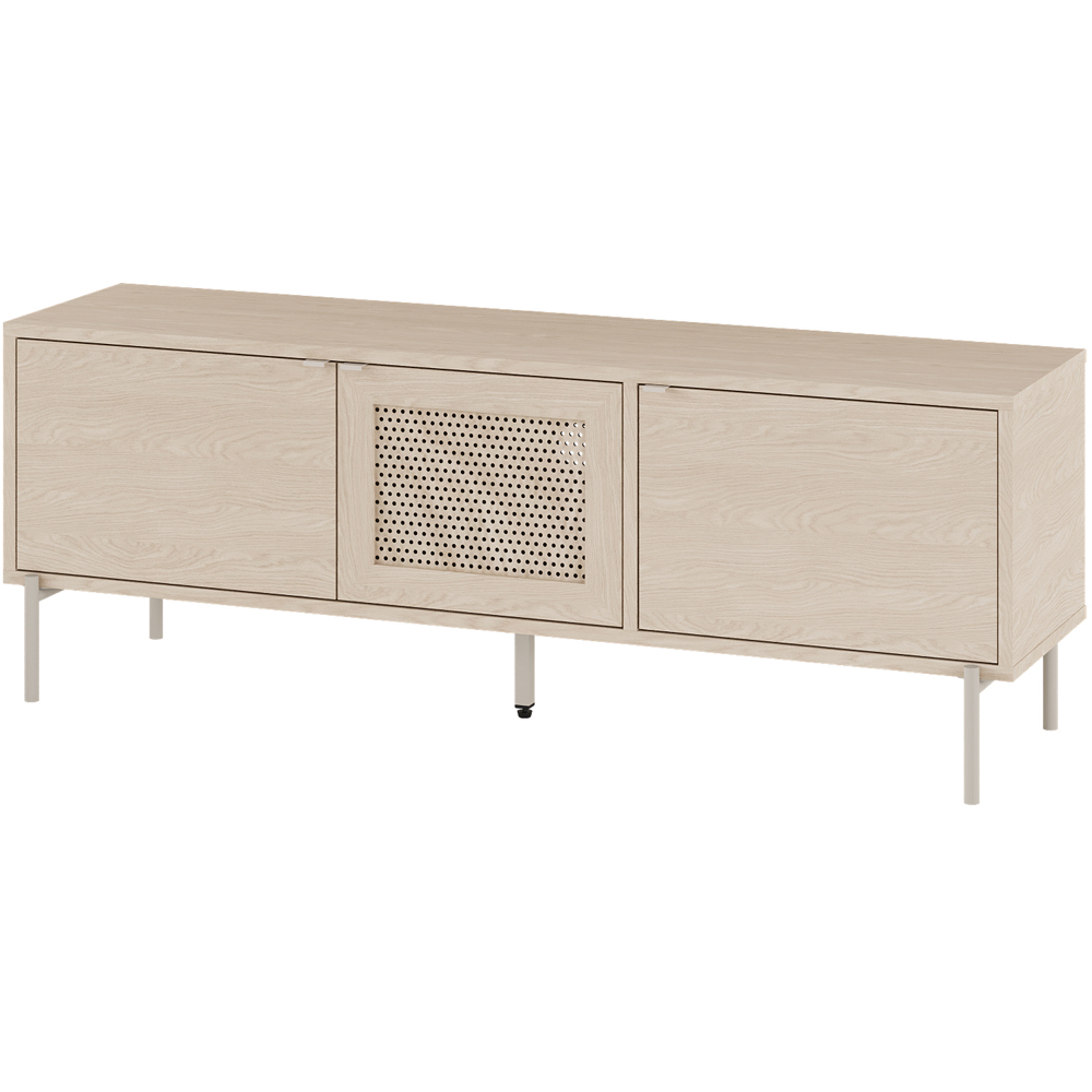 Decortie New Inca 3 Door Pusula Sandstone Metal TV Unit Image 2