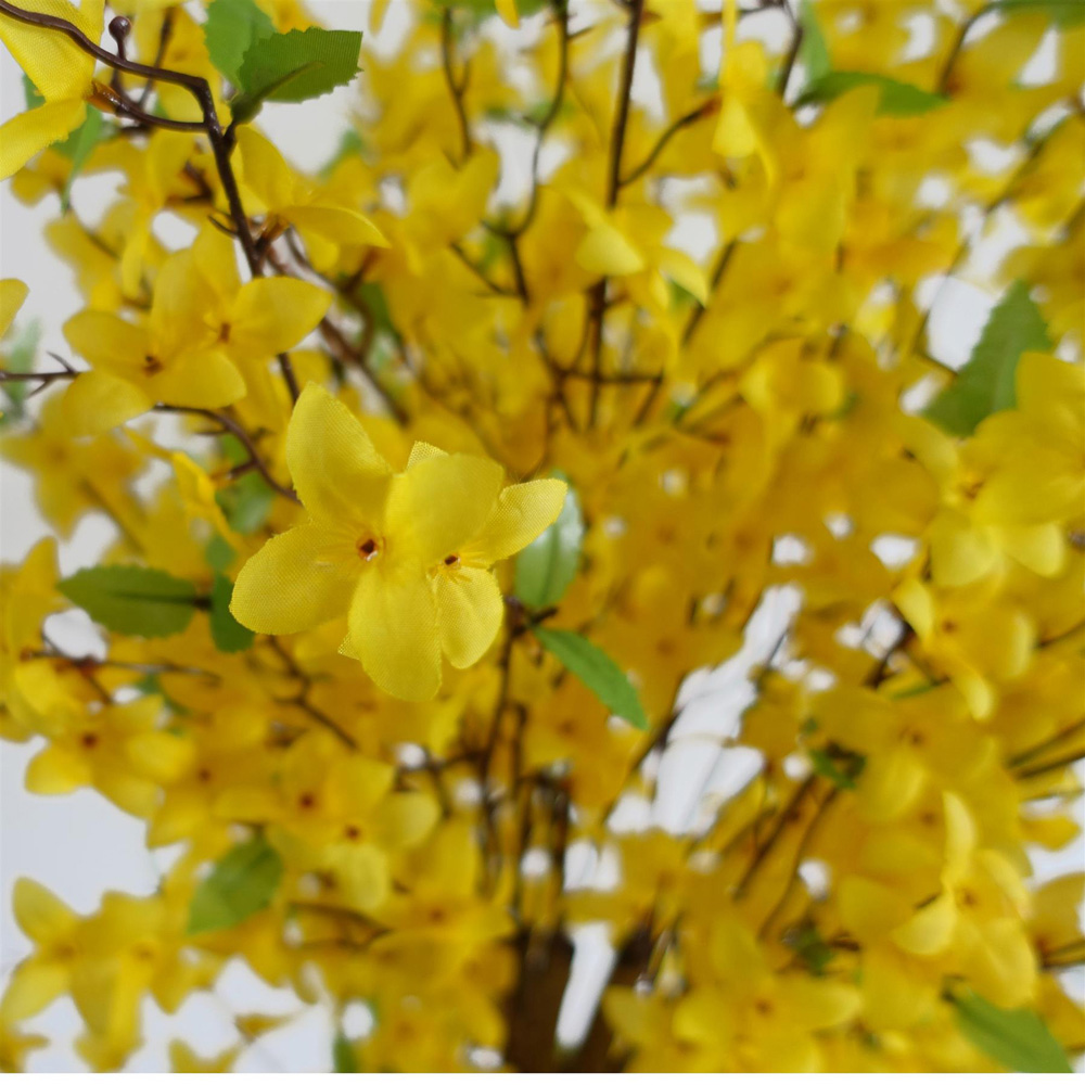 Leaf Forsythia Artificial Tree in Pot 60cm Image 5