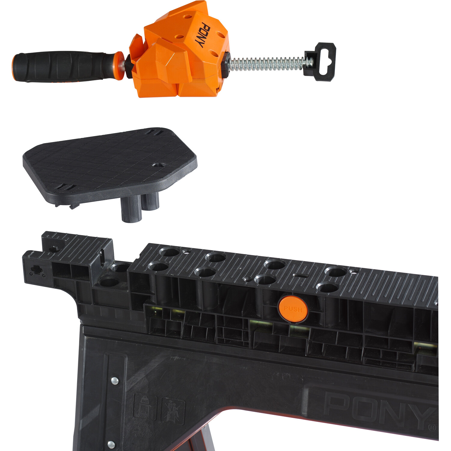 Pack of 2 Pony Multi Function Sawhorses Image 10