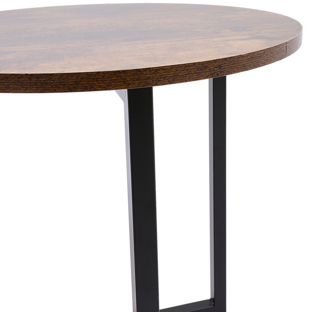 Living and Home Round and Triangular Nest of Tables Set of 2 Image 5