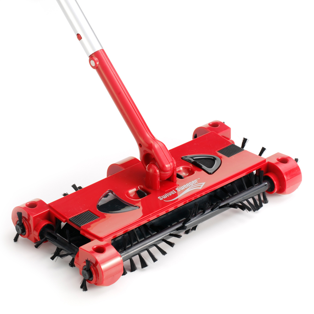JML A000955 Red Swivel Battery Powered Sweeper Image 3