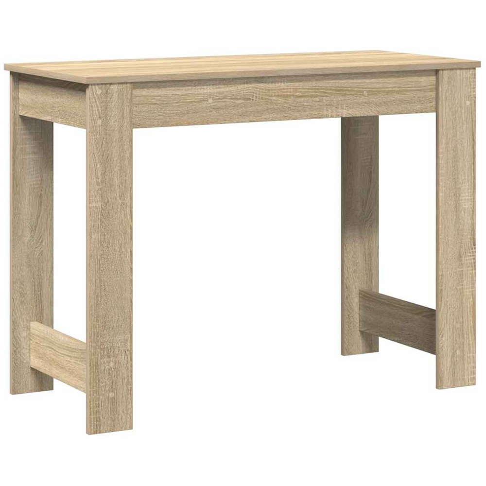 vidaXL Single Drawer Computer Desk Sonoma Oak Image 6