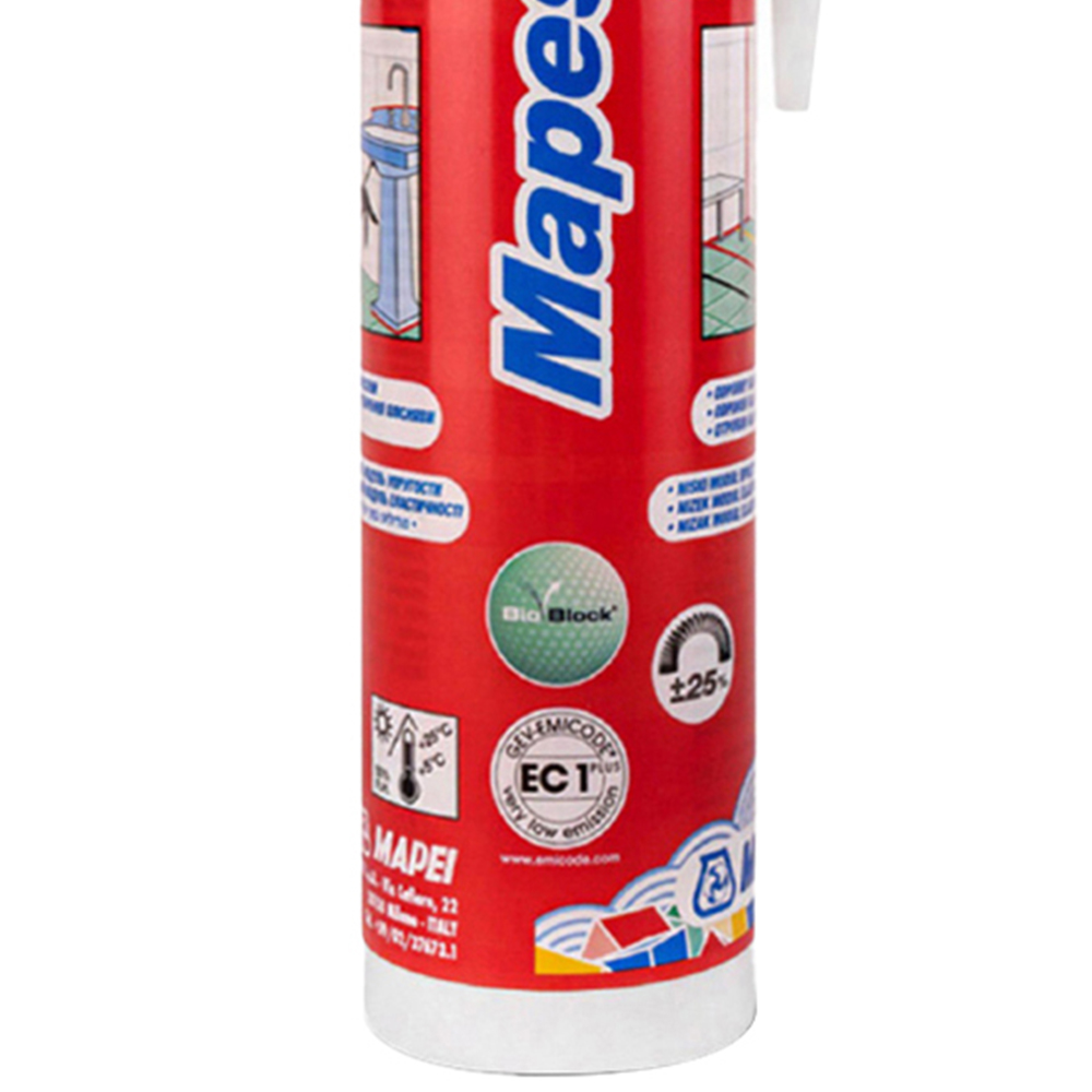 MAPEI Mapeisil AC 999 Transparent Silicone Sealant 310ml Image 3