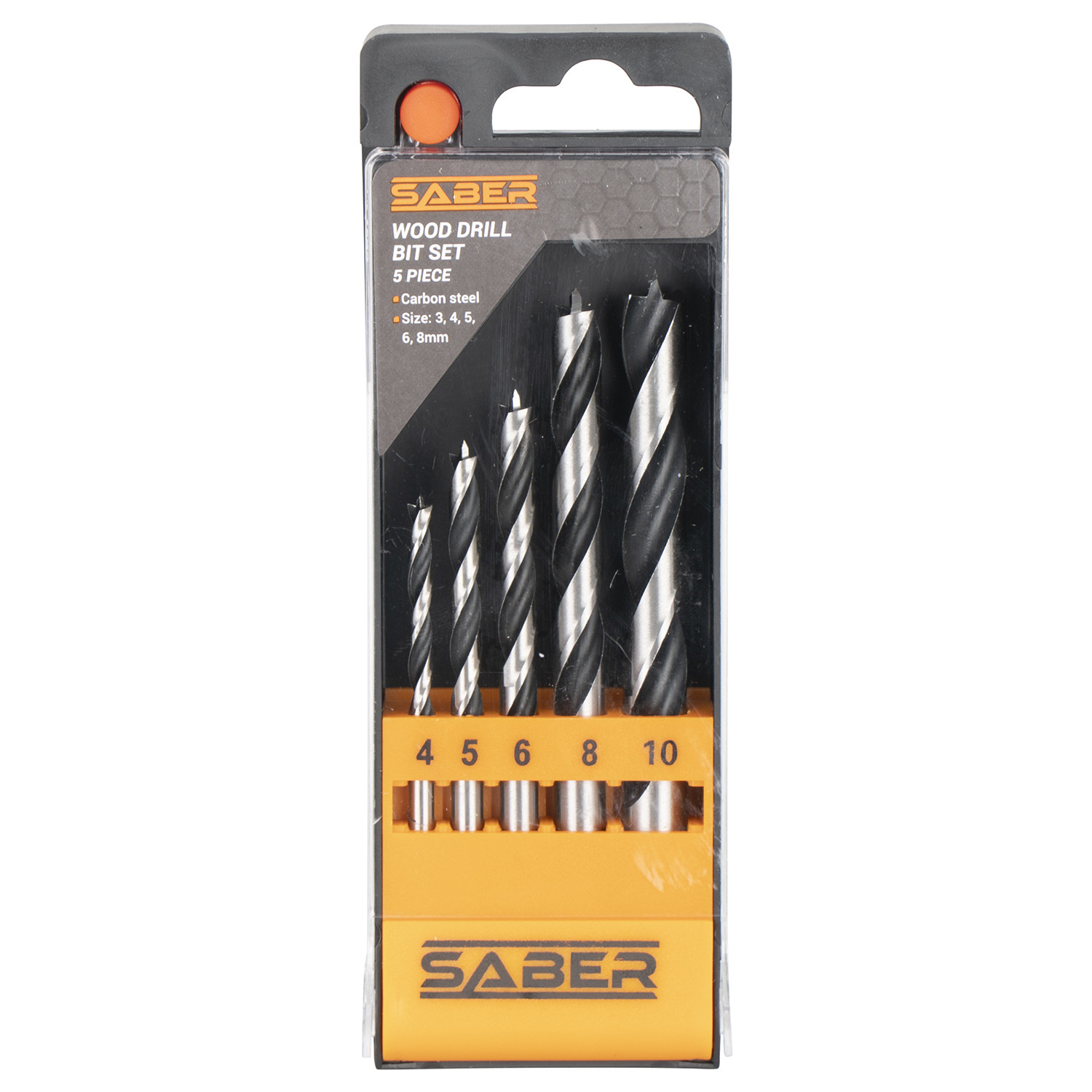 Saber 5-Piece Wood Drill Bit Set Image