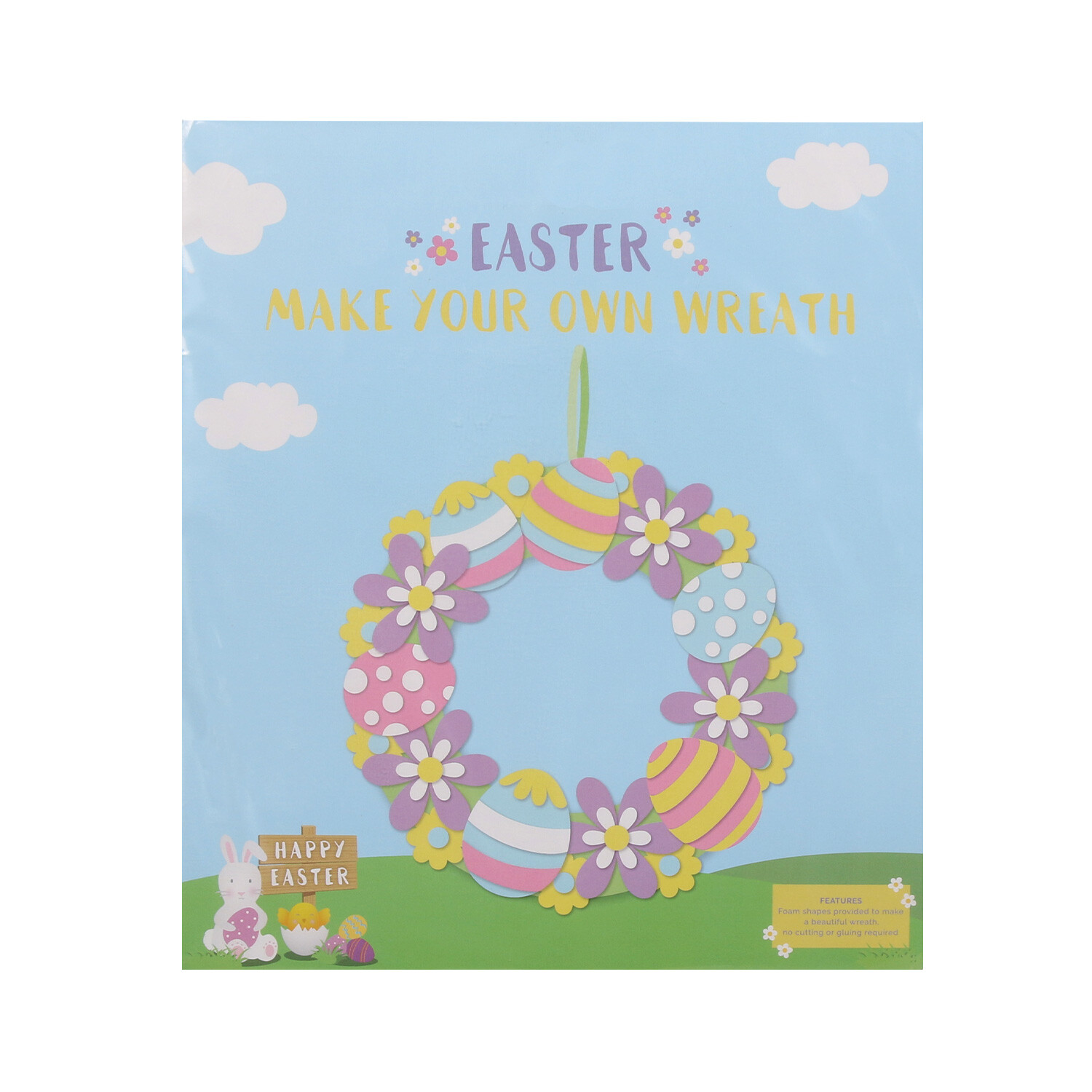 Single Easter Make Your Own Wreath Kit in Assorted styles Image 2
