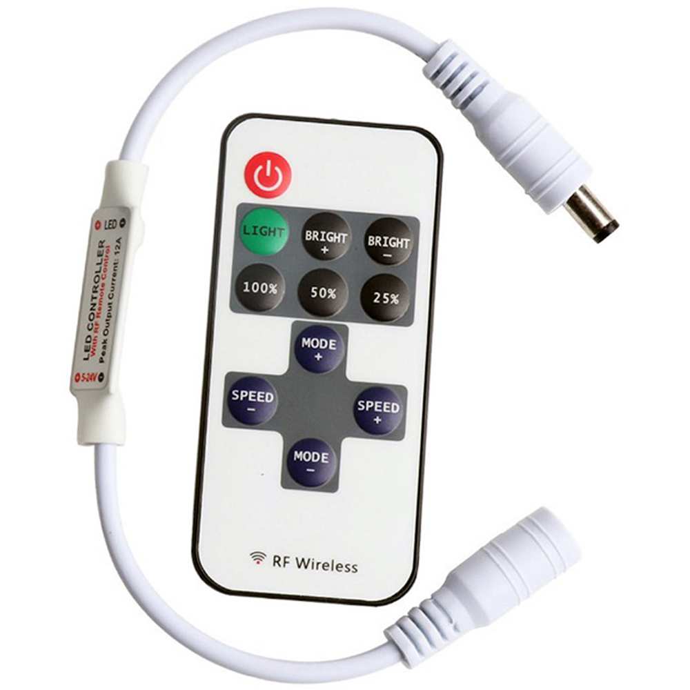 ENER-J 11 Key Single Colour RF Mini Dimming Remote Control Image 2