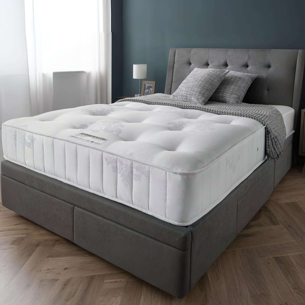 Julian Bowen Capsule Double White Memory Foam 1000 Pocket Sprung Mattress Image 2