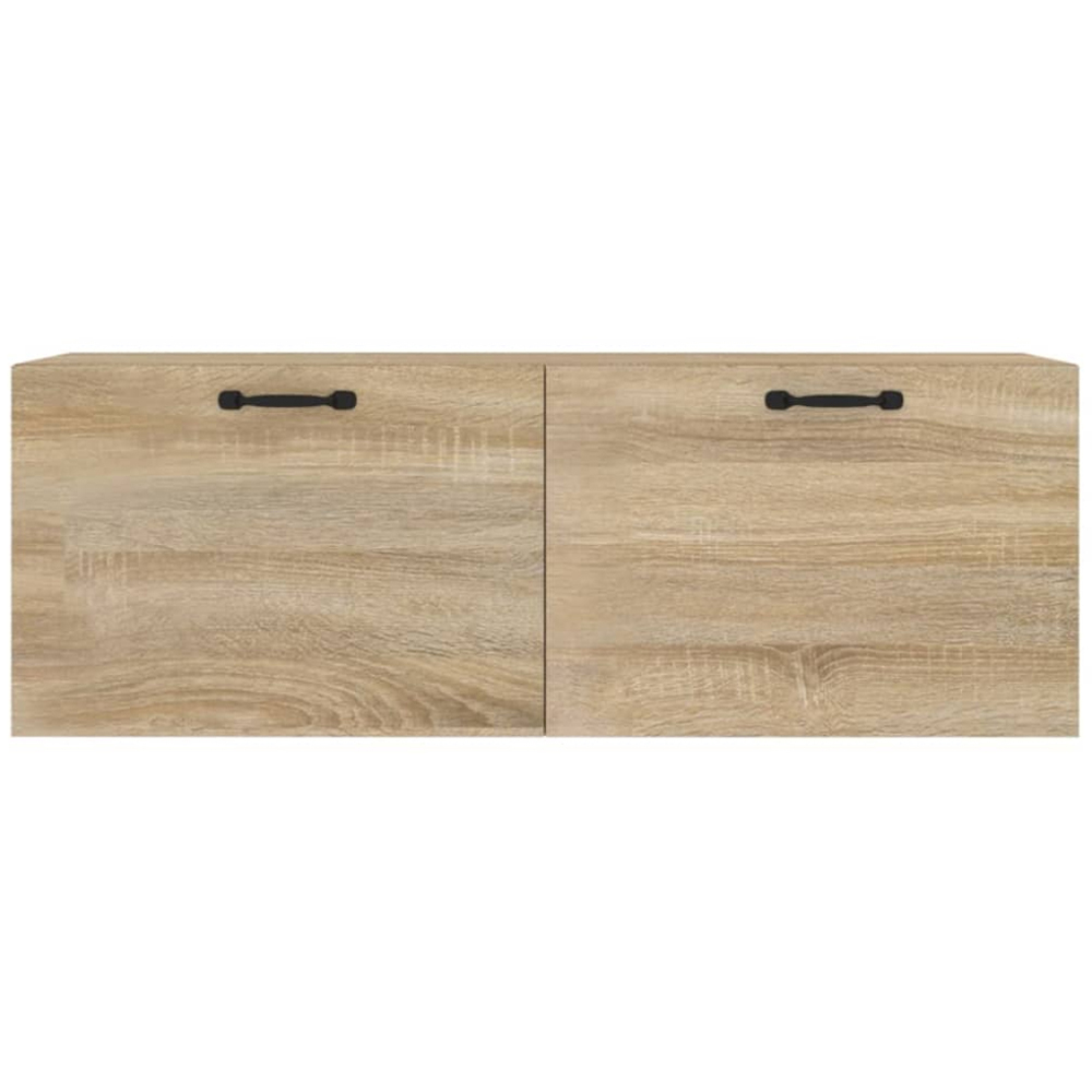 vidaXL 2 Door Sonoma Oak Wall Cabinet Image 4