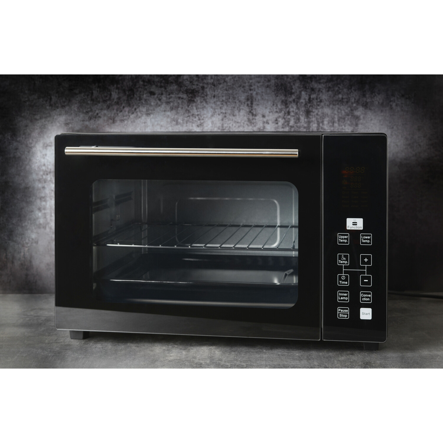 Kitchen Master Black 35L Digital Mini Oven Image 5