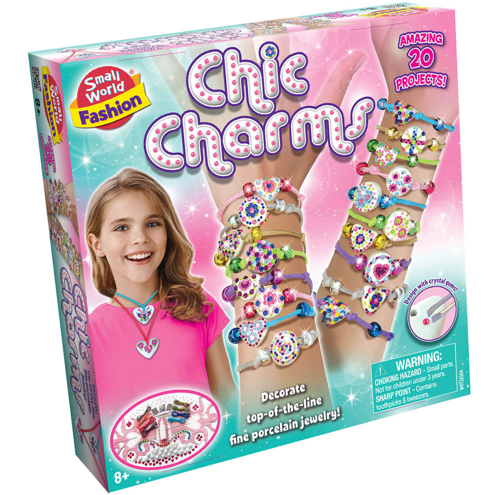 Small World Toys Make Your Own Chic Charms Jewellery Kit Image 1