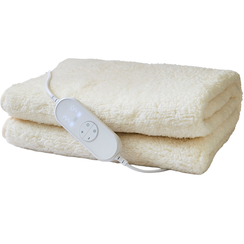 Morphy Richards Double Cream Heated Electric Underblanket Image 1