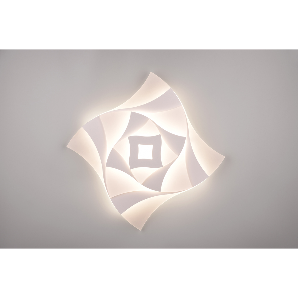 TRIO Akita White LED Ceiling Light Image 6