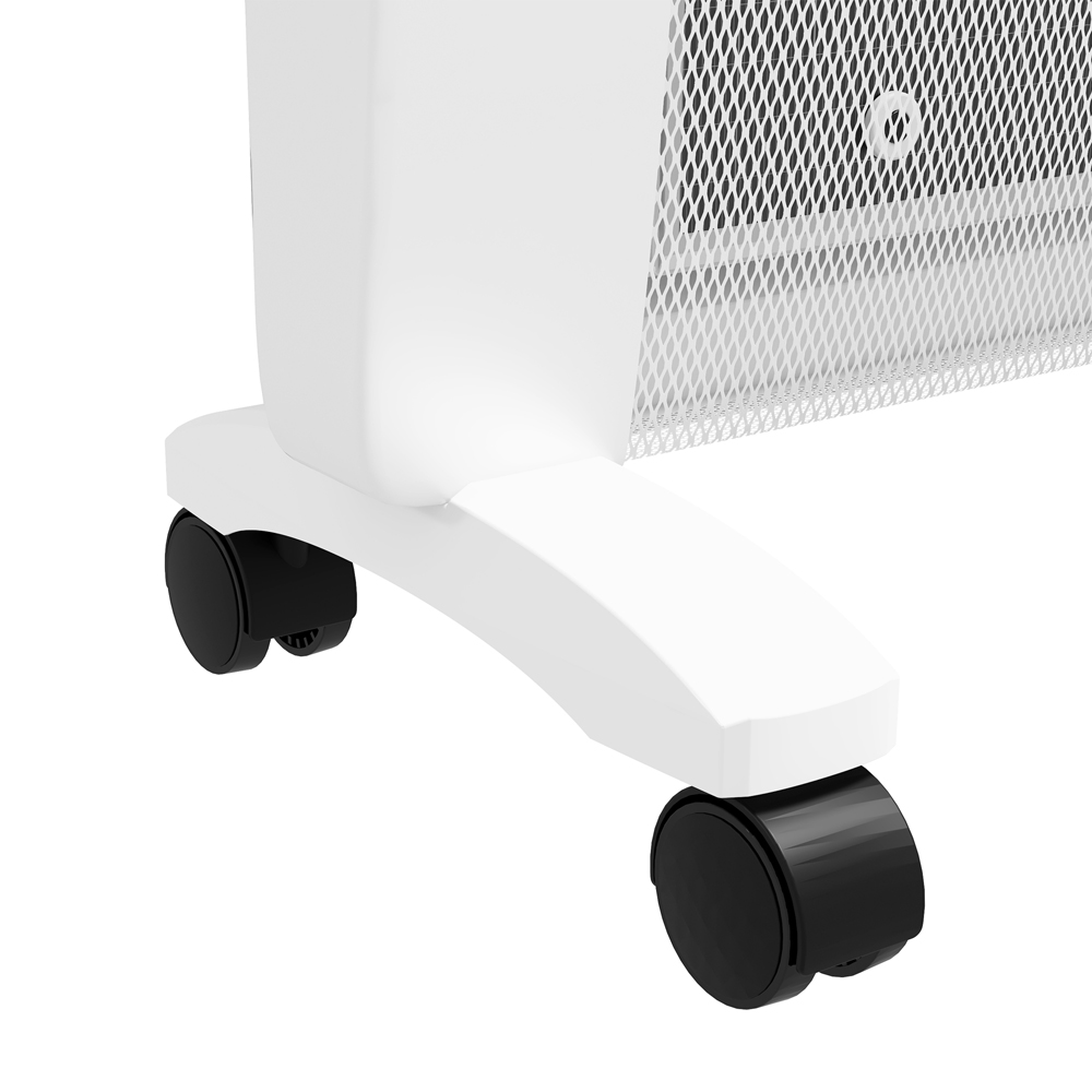 HOMCOM White Mica Electric Heater Image 4