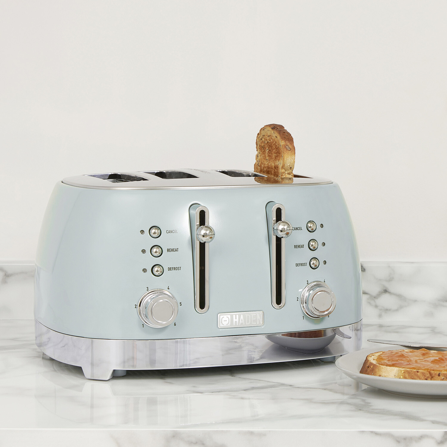 Haden Bristol 4-Slice Toaster - Sage Image 5