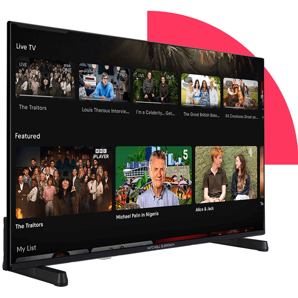 Mitchell & Brown 43 inch 4K Ultra HD Smart TV Image 5