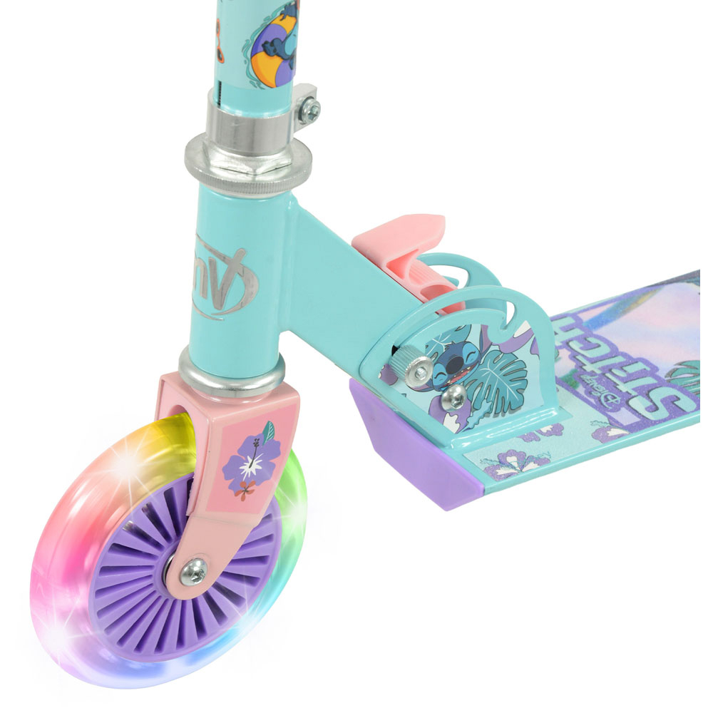 Stitch Folding Inline Scooter with Light-Up Wheels Image 7
